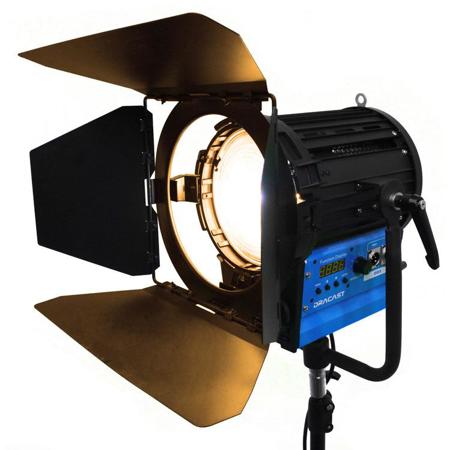 Dracast LED Fresnel 1000 Bi-Color LED Light with DMX Control