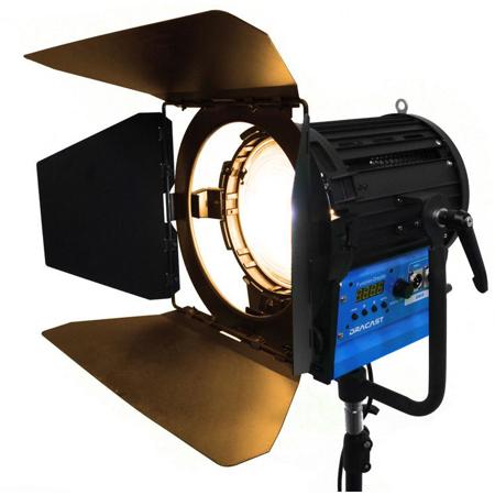 Dracast LED Fresnel 2000 Tungsten LED Light with DMX Control