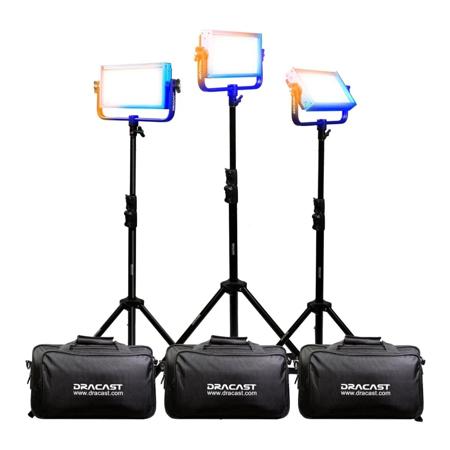 Dracast Plus Series LED500 30W Bi-Color LED 3-Light Kit