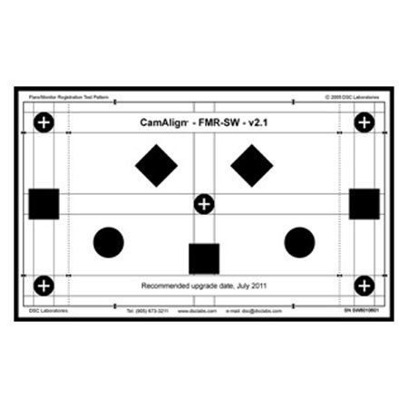 DSC Labs 24x14.7" FMR Senior Flare & Monitor Registration Chart