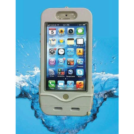 DriSuit Endurance Waterproof Case for iPhone 5, Winter White