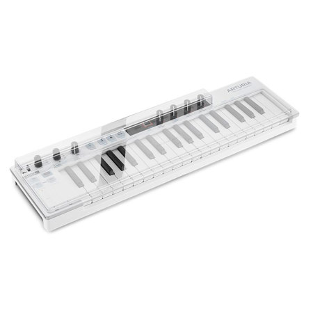 Decksaver Cover for Arturia Keystep 37 Keyboard Controller, Smoked/Clear