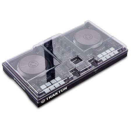 Decksaver Cover for Native Instruments Kontrol S2 Mk3,Light Edition,Smoked/Clear