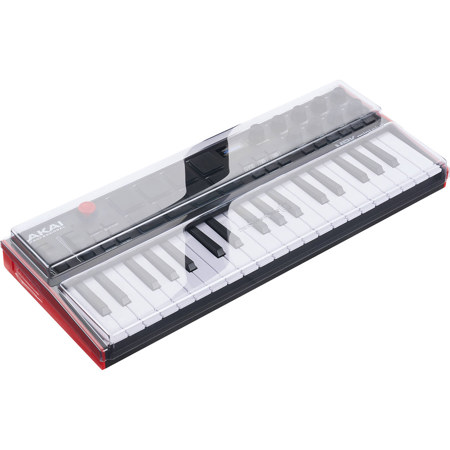 Decksaver Cover for Akai MPK Mini Plus Controller Keyboard, Light Edition