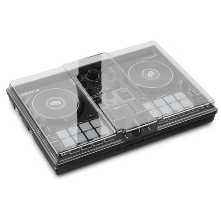 Decksaver Cover for Reloop Ready & Buddy Portable DJ Controller, Light Edition, Smoked/Clear