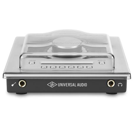 Decksaver Cover for Universal Audio Apollo Twin Audio Interface, Smoked/Clear
