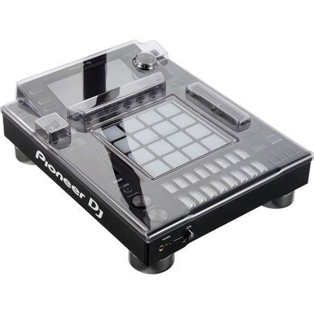 Decksaver Cover for Pioneer DJS-1000 DJ Sampler, Smoked/Clear