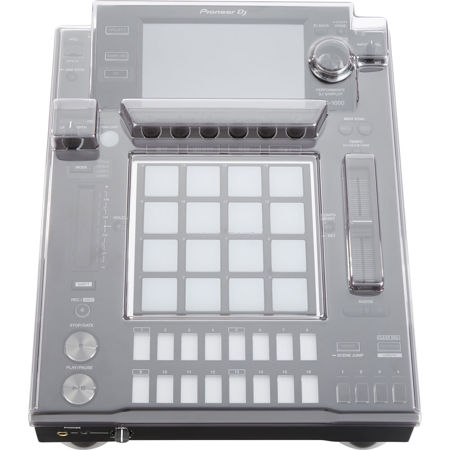 Decksaver Cover for Pioneer DJS-1000 DJ Sampler, Smoked/Clear