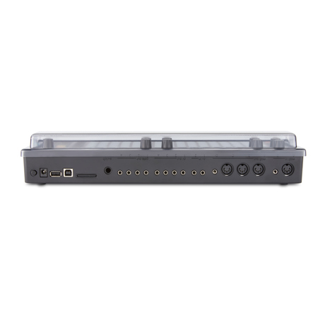 Decksaver Cover for Squarp Instruments Hapax Sequencer, Smoked/Clear