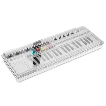 Decksaver Cover for Arturia Keystep Pro Keyboard Controller, Smoked/Clear