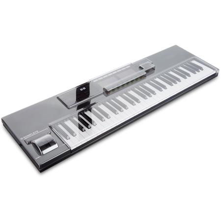 Decksaver Cover for Native Instruments Kontrol S61 MK2 Keyboard Controller, Smoked/Clear