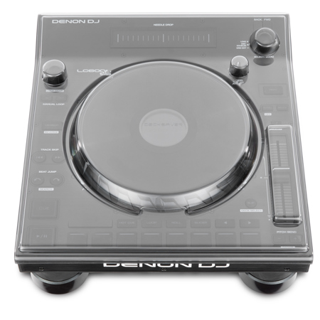 Decksaver Cover for Denon DJ LC6000 Prime Controller, Smoked Clear