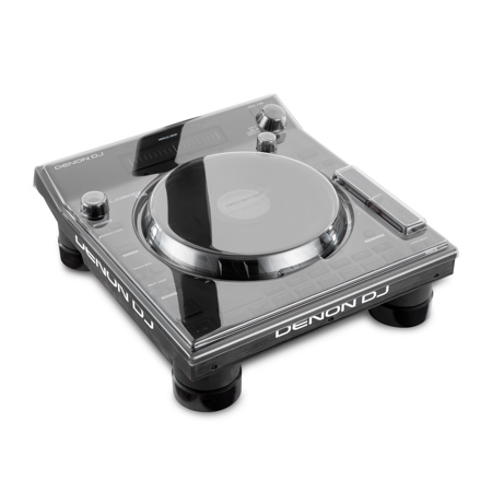 Decksaver Cover for Denon DJ LC6000 Prime Controller, Smoked Clear