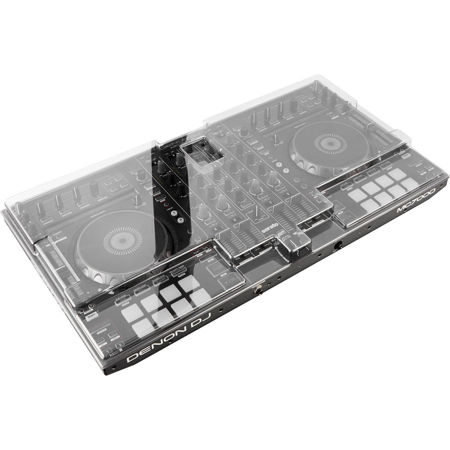Decksaver Cover for Denon MC7000 DJ Controller, Smoked/Clear