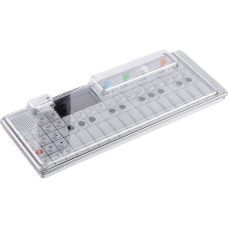 Decksaver Cover for Teenage Engineering OP-1 and OP1 Field Synth, Smoked/Clear