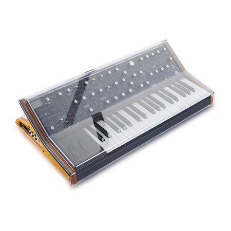 Decksaver Cover for Moog Subsequent 37 and Sub 37 Synthesizer, Smoked Clear