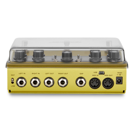 Decksaver Cover for Strymon Nightsky and Volante Pedals, Smoked/Clear