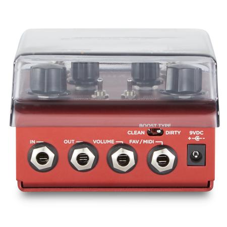 Decksaver Cover for Strymon 2 Switch Pedal, Smoked/Clear