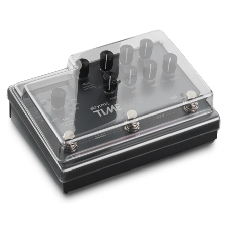 Decksaver Cover for Strymon 3 Switch Pedal, Smoked/Clear