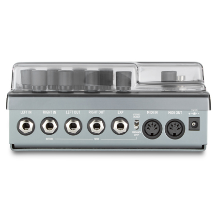 Decksaver Cover for Strymon 3 Switch Pedal, Smoked/Clear