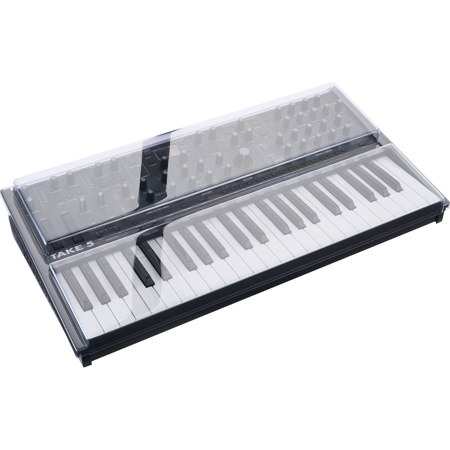 Decksaver Cover for Sequential Take 5 and Oberheim TEO-5 Synthesizer