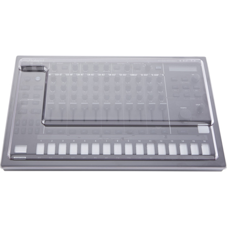 Decksaver Cover for Roland TR-8S Rhythm Performer, Smoked/Clear