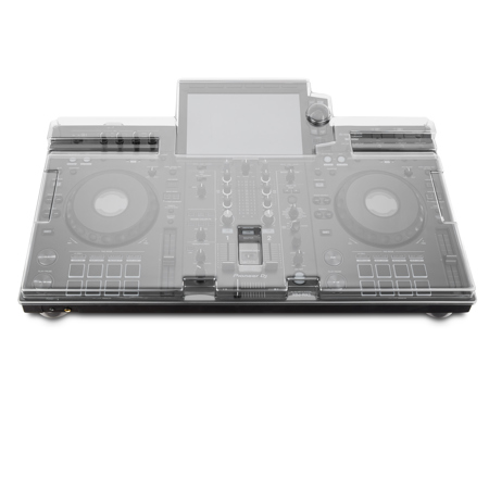 Decksaver Cover for Pioneer XDJ-RX3 DJ Controller, Smoked Clear
