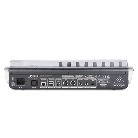 Decksaver Cover for Behringer X-Touch Universal Control Surface, Smoked/Clear
