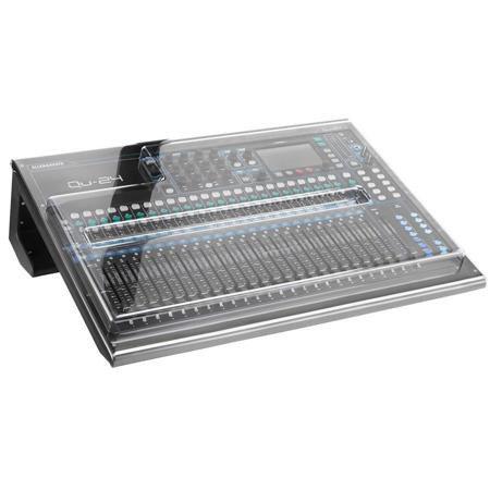 Decksaver Allen and Heath QU-24 Mixer Cover, Smoked/Clear
