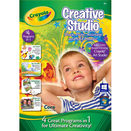 Core Learning Crayola Creative Studio, PC, Download Version