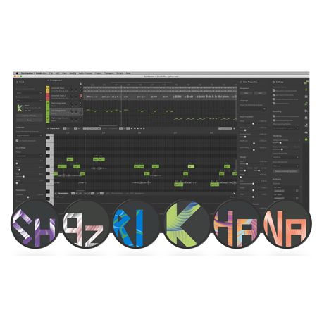Dreamtonics Synthesizer V Studio Pro Bundle 2 with 6 Voice Database, Download