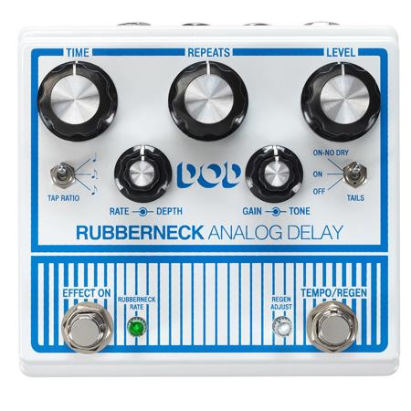 DigiTech DOD Rubberneck Analog Delay Pedal with Tap Tempo