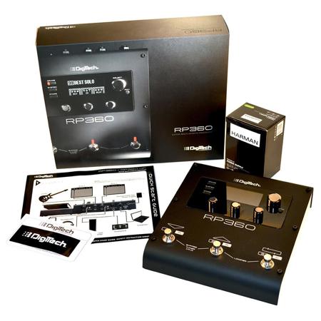 DigiTech RP360 Guitar Multi-Effect Floor Processor with USB Streaming