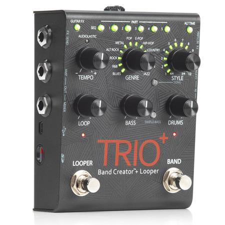 DigiTech TRIO+ Band Creator + Loop箱説備品完備 DigiTech TRIO+ Band Creator Pedal with Built-In Looper