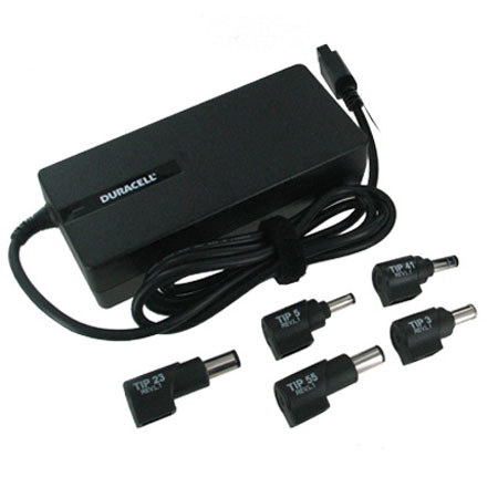 Duracell 90W 19V Universal Laptop Adapter with USB
