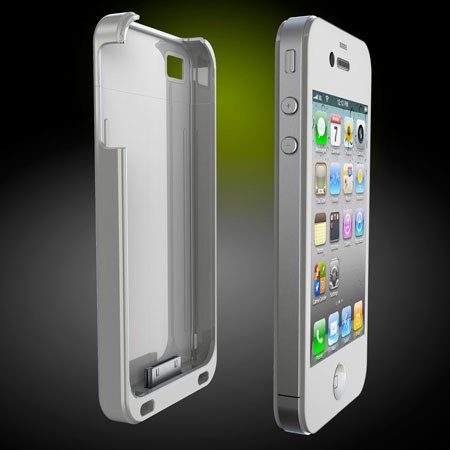 Duracell Powermat iPhone 4/4S Wireless Case - White