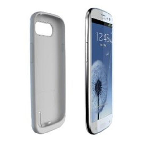 Duracell Powermat Wireless Case for Samsung Galaxy SIII - White