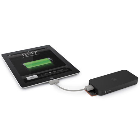 Duracell Powermat TravelMat Back-up Battery/Wireless Charger, Black