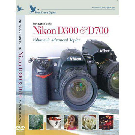 Blue Crane Tutorial DVD: for Nikon D300 Camera