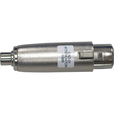 Datavideo CAD01 XLR to RCA Attenuator, One Pair