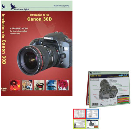 Blue Crane Combo with DVD, for Canon 30D DSLR