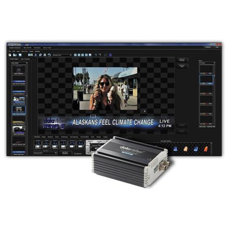 Datavideo CG-300 Character Generator Software Kit with TC-200