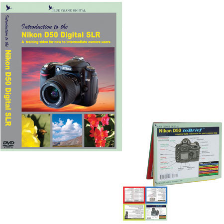 Blue Crane Combo with DVD, Introduction to Nikon Camera