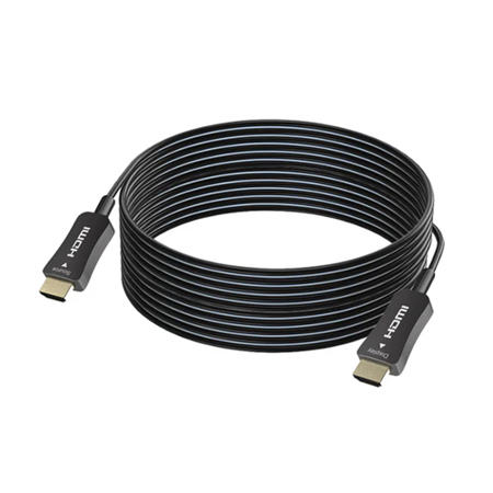 DVDO 165' 4K HDMI 2.0 Active Optical Fiber Cable, Black