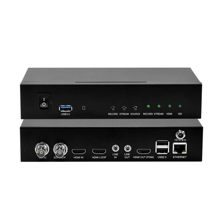 DVDO Full HD Single Channel HDMI/SDI Streamer Recorder, Black