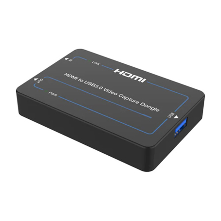 DVDO 4K HDMI to USB Audio/Video Capture Dongle with HDMI Loop Out