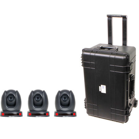 Datavideo PTZ Camera Kit w/3x PTC-140T FHD 20x PTZ Camera & HC-800 Wheeled Case