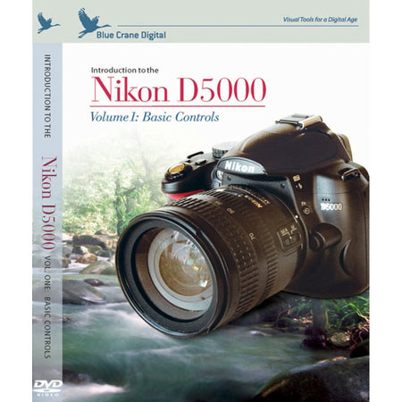 Blue Crane DVD: Introduction to Nikon D5000 Vol 1