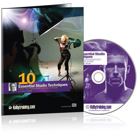 Kelby Training DVD: 10 Essential Studio Techniques Photographer Needs to Know