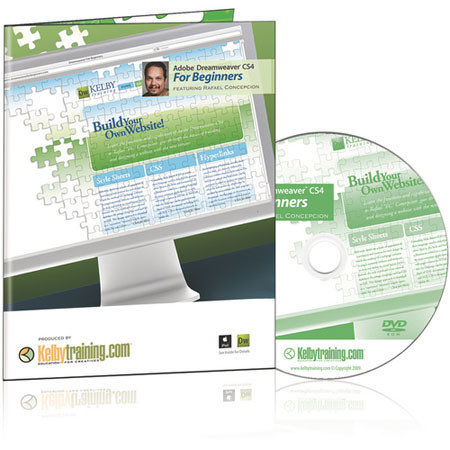 Kelby Training DVD: Adobe Dreamweaver CS4 for Beginners By Rafael RC Concepcion